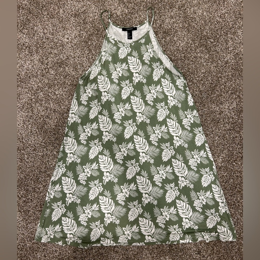 olive green sundress